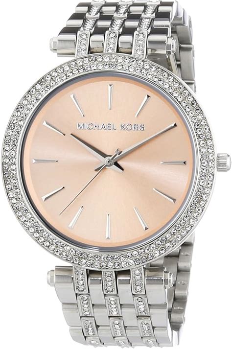 michael kors mk3218 women's watch|Michael Kors Women's Darci Glitz Stainless Steel Bracelet Watch .